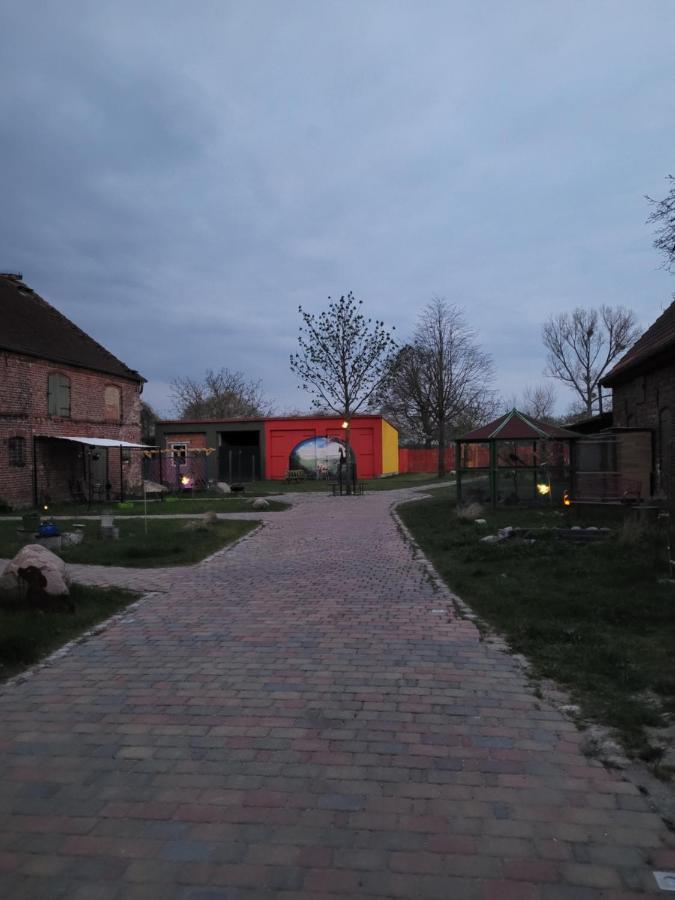 Maerchenhaft Urlauben Auf Dem Alpakahof Apartment Rambow Bagian luar foto