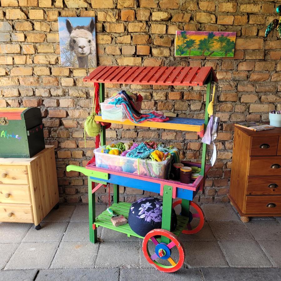 Maerchenhaft Urlauben Auf Dem Alpakahof Apartment Rambow Bagian luar foto
